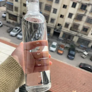 1000 ML Borosilicate Glass Water Bottle